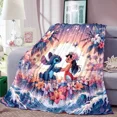 thumbnail image 1 of Cartoon Cute Stich Blanket, 3D Printing Lilo & Strong Soft and Comfortable Children's Nap Sleeping Blanket, Bedding, 1 of 5