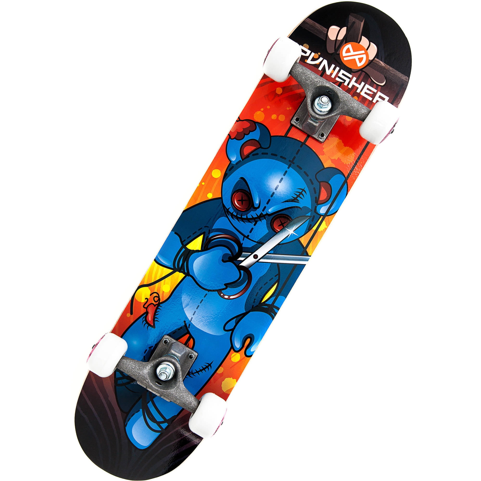 Punisher Skateboards Puppet 31.5" x 7.75" ABEC7 Deep Conave Canadian