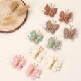 thumbnail image 6 of 10PCS Mini Butterfly Hair Clips, 2" Hair Bow Pins Colorful Butterfly Hair Barrettes Wedding Hair Accessories for Baby Girls Women Cosplaying Party Decor Back to School Outfit, 6 of 6