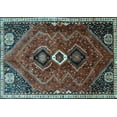 thumbnail image 1 of Ahgly Company Indoor Rectangle Persian Light Blue Traditional Area Rugs, 8' x 12', 1 of 4