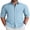 Sky Blue, variant on COOFANDY Long Sleeve Shirts for Men Button Up Shirts Untucked Wrinkle Free Dress Shirt with Pocket