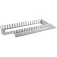 thumbnail image 1 of Fat Daddio's PFT-1375 Rectangle Fluted Tart Pan, 13.75 x 4.25 Inch, 1 of 8
