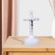 thumbnail image 3 of 3D Jesús LED Luz De Neón Escultura Lámpara Colgante Para Decoración De Iglesia Blanco Sunnimix Luz de la cruz de Jesús, 3 of 8