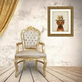 thumbnail image 3 of Fab Funky 26x32 Gold Ornate Wood Framed with Double Matting Museum Art Print Titled - Rhodesian Ridgeback Beer Lover, 3 of 4