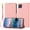 Pink, variant on Phone Case for Motorola Moto G50 5G Flip Folio PU Lether Wallet Litch Pattern Card Slots Holder