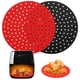 thumbnail image 1 of Almohadillas de aislamiento reutilizables para freidora de aire, 2 piezas de 9 pulgadas resistentes al calor redondas de silicona para freidora de aire accesorios, vaporera antiadherente oso de fresa  Hogar, 1 of 5