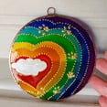 thumbnail image 4 of Greeniant Pet Memorial Sun Catchers Acrílico Decoración Lovely Balcón Colgantes Exquisito Iris Colgante Colgante Jardín Ornamento Tipo 3 Type3 NO3, 4 of 6