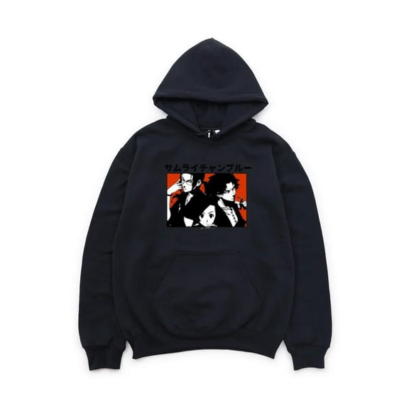 Samurai Champloo Mugen Jin Fuu Retro Anime Trio Fan Manga Swordsman Action Hoodie, for men & women, up to size 5XL