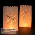 thumbnail image 5 of Raindrops 30pcs Christmas Luminary Bags - Xmas Wedding Party, 5 of 7