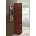 thumbnail image 3 of Hodedah 5-Shelf, 5-Door Multipurpose Cabinet, Multiple Colors, 3 of 5