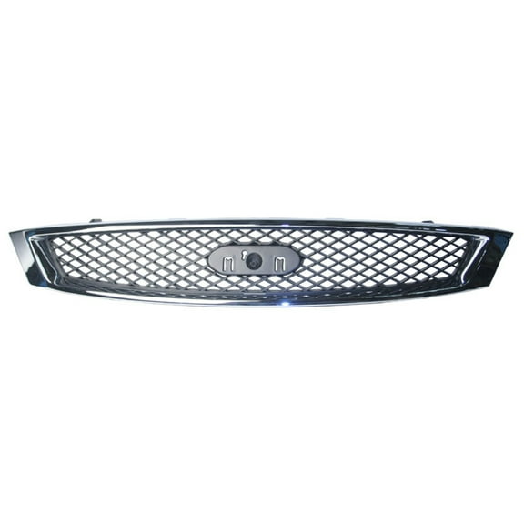 New Aftermarket  Premium Fit Chrome Front Grille 5S4Z8200AAA fits 2005-2007 Ford Focus