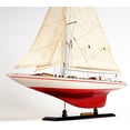 thumbnail image 3 of Endeavour Yacht Painted 24 Boat Model Display, 3 of 5