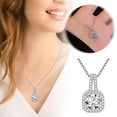 thumbnail image 4 of Moissanite Collar Colgante Collares de moda de gama alta Accesorios para Mujer Chica para Regalo, 4 of 8