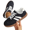thumbnail image 2 of Women Classic Retro Gum Sole Fashion Sneakers Casual Tennis Skate Shoe Genuine Leather Walking Footwear Anti Slip Trainers, 2 of 8