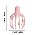 thumbnail image 3 of Masajeador de cabeza Octopus Masajeador eléctrico de cuero cabelludo | 3 modos de vibración | 12 Garras Removibles | USB recargable | Herramienta portátil para aliviar el estrés | Se adapta a la, 3 of 3