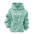 thumbnail image 5 of 3-4 Years Child Girls And Boys Pet Pouch Hoodies Oversized Cat And Dog Pouch Sweatshirtst Puppy Comfy Pullover Hoodie With Pockets Casual Pullover Fall Winter Clothes Sky Blue Pullovers, 5 of 6