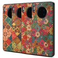 thumbnail image 5 of For Huawei Mate 30 4G / 5G Phone Case Blooming Flower Pattern Cover - Spring / Green, 5 of 5