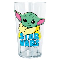 Star Wars: The Mandalorian The Child Cartoon Shiny Eyes Tritan Drinking Cup Clear 24 oz.