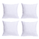 thumbnail image 1 of TESSO HOME Set de Relleno Esponjoso para Almohadas y Cojínes Decoración Recamara y Sala Mayor Cómodidad 100% Fibra. (Set de 4 Cojines 50 x 30 cm), 1 of 5