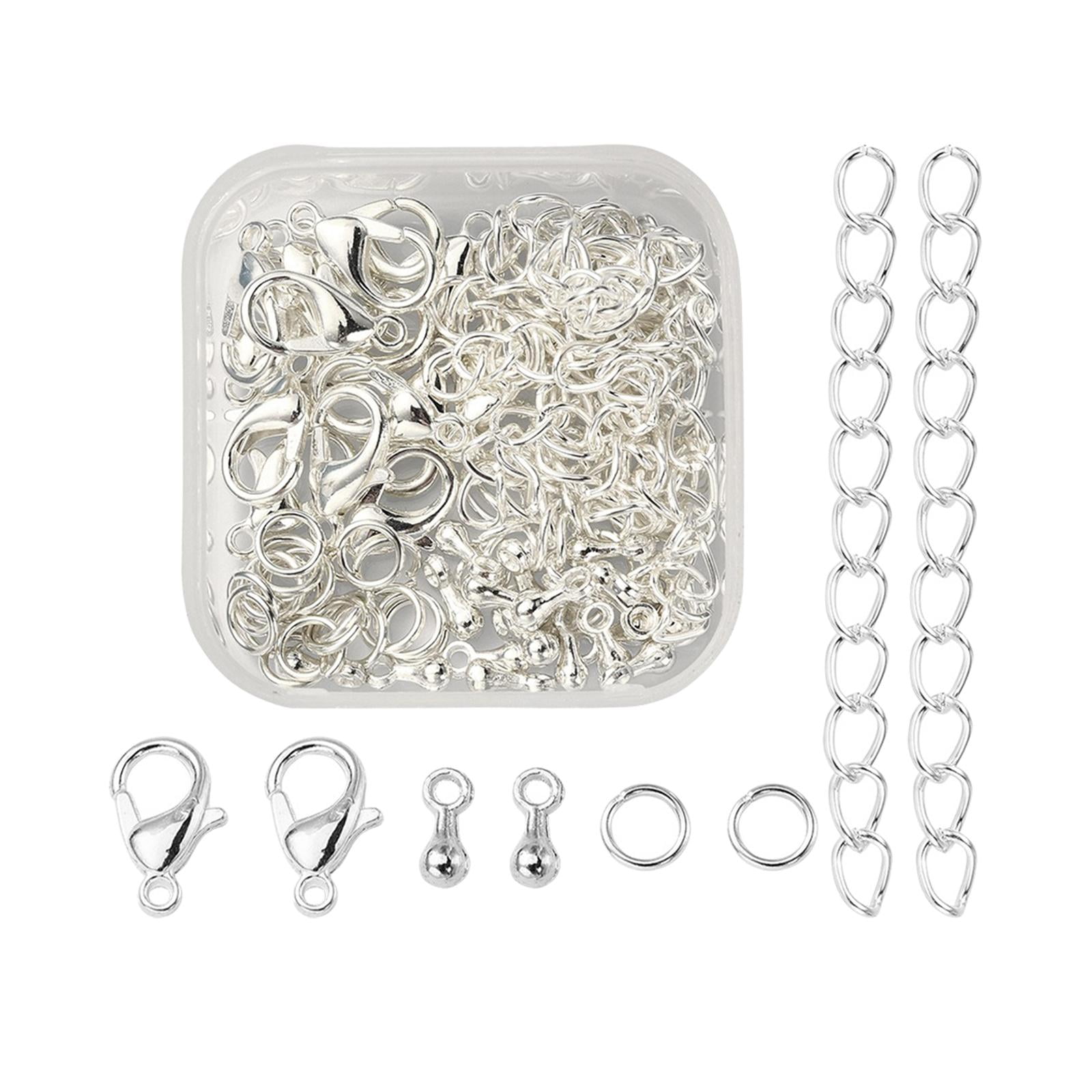 80 Pieces Jewelry Making diy Removable with 20x Lobster Clasp with