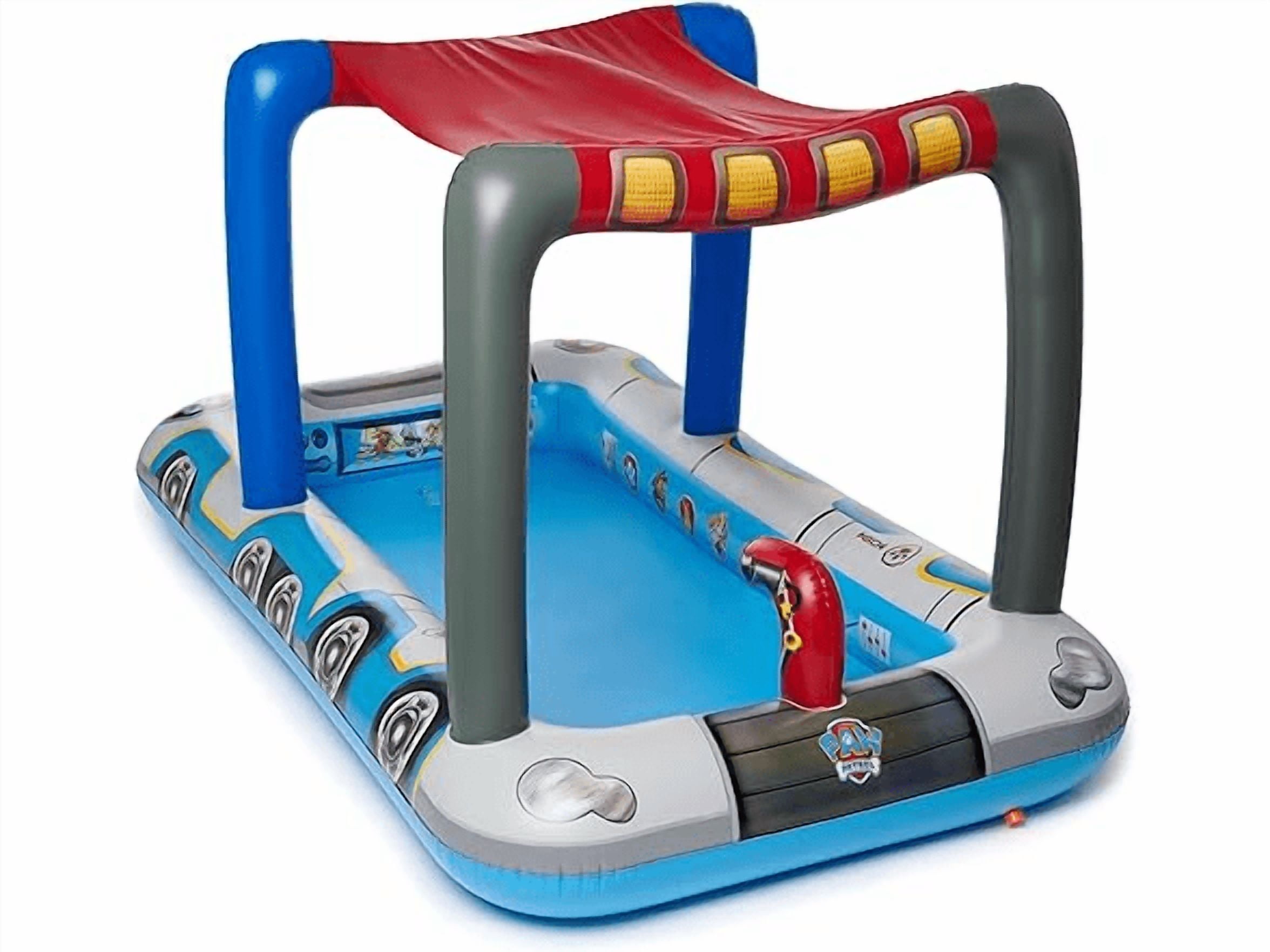 SwimWays Paw Patrol Pool Patroller Deluxe Inflatable Above-Ground Pool & Canopy