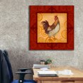 thumbnail image 6 of Epic Graffiti 'Rooster 4' by Viv Eisner, Canvas Wall Art, 37"x37", 6 of 8