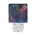 thumbnail image 5 of Yayeee LED Night Light for The Home Plug in With Light Sensors 2 Pack, Space Astronaut, 5 of 6