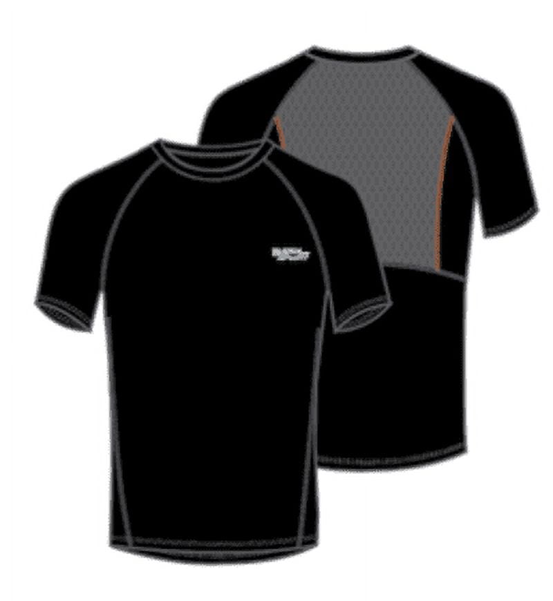 Shock Doctor Sport Short Sleeve Compression Top, Black, Adult Small, Unisex