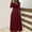 Wine, variant on GZWYHT Dresses for Women 2025,Maxi Dresses Women Casual Solid Long Sleeve Round Neck Dress Big Swing Long Dress Long Sleeve Dress,Casual Dresses,Wine Dress,Vacation Dresses 2XL