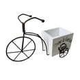 thumbnail image 4 of Maceta para bicicleta, maceta para bonsái, maceta creativa, soporte para plantas con forma de triciclo, jardinera para bicicleta Blanco, 4 of 6