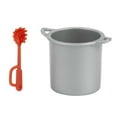 thumbnail image 4 of Barbie Pasta Chef Fashion Doll, Brunette with White Hat, Macaroni Pants, Pot & Pasta Accessories, 4 of 5