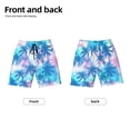 thumbnail image 2 of PAYOHTO Boy Swim Trunks Medium Size 10-12 Teens Boy Beach Board Shorts Palm Tropical Pattern Exotic Quick Dry Bathing Suit Swimwear, 2 of 9