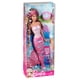 thumbnail image 2 of Barbie Fairytale Magic Brunette Mermaid Doll, Pink Barbie -, 2 of 4
