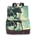 thumbnail image 1 of Fotbe Bull Charging Through Waves Mochila Bolso con Estampado para Mujer, Mochila Antirrobo de Nylon Impermeable, Bolsa Ligera de Hombro, 1 of 4