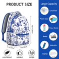 thumbnail image 6 of "Sunflower Themed Backpack for School - Trendy Wildflowers and Flowers Pattern Bookbag with Laptop Sleeve, Large Capacity College Backpack for Women, Water-Resistant Material", 6 of 6