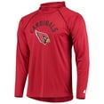 thumbnail image 2 of Men's Starter Cardinal Arizona Cardinals Raglan Long Sleeve Hoodie T-Shirt, 2 of 3
