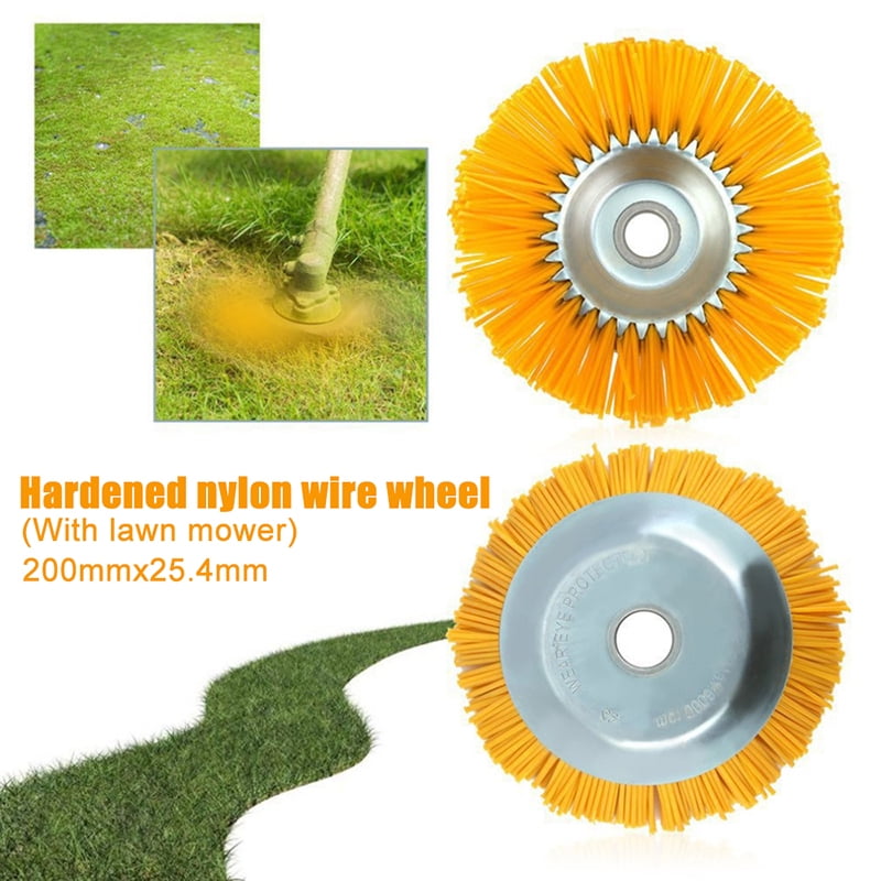 8inch Wire Weed Brush Rotating Weeding Brush Trimmer Head Bowl Type