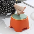 thumbnail image 6 of MMJ Portable Stool with Storage Lightweight Plastic for Living Room Entryway Shoe Changing 10.24x10.24x7.48in, 6 of 6