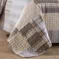 thumbnail image 4 of Sahsahcasa Juego De Edredón Tamaño King, 100% Algodón, Juego De Cama King, Colchas, Colchas De Granja, Reversibles, A Cuadros, Edredones Ligeros, Colcha Para Cama King Para Todas Las Estaciones, Color, 4 of 5