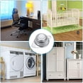 thumbnail image 5 of Ruedas de bola para muebles, paquete de 12, ruedas de bola de nailon y acero inoxidable,, 5 of 5