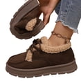 thumbnail image 4 of Willtoo Women's Winter Faux Fur-Lined Slip-On Loafers Plush Shearling Lining for Cold-Weather Warmth, 4 of 4