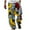 White, variant on Mrzhqd Casual Pants For Men African Dashiki Traditional Style Trouser Summer Hawaii Holiday Ankara Beach Floral Pants Blue S