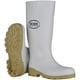 thumbnail image 1 of Botas impermeables unisex de PVC lisas de BOSS, blancas, 45 cm, 12 EE. UU., 1 of 1