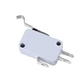 thumbnail image 5 of KW7-5 Micro Switch Basic Switch Microswitch Push Button Microwave Oven Grey Micro Limit Switch 5Pcs, 5 of 5