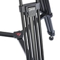 thumbnail image 5 of 3Pod V3AH 3-Section Aluminum Video Tripod for Camera, Professional Camera Tripod with 2-Way Fluid Head, Mid-Level Spreader, Quick Release Plate, Max Load 8.8 Lbs., 61"" Max Height Heavy Duty Tripod, 5 of 5