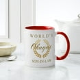 thumbnail image 4 of CafePress - World's Okayest Son In Law Mugs - 11 oz Ceramic Mug - Novelty Coffee Tea Cup, 4 of 4