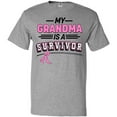 thumbnail image 3 of Inktastic My Grandma is a Survivor Breast Cancer Awareness T-Shirt, 3 of 5
