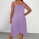 thumbnail image 4 of Vestido de Verano para las Mujeres sin Mangas Cuello Redondo, Primavera Suelta Transpirable Ropa Exterior Moda, 4 of 8
