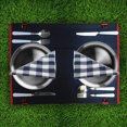 thumbnail image 5 of 1pc/1 Set Portable Picnic Set Rust-proof Plastic Picnic Utensil Knife Bag Set Fo, 5 of 5