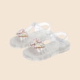thumbnail image 2 of Sandals for Girls, Thick-Soled Crystal Jelly Princess Shoes with Bow , Spring/Summer Style, Comfortable Childrens Sandals, 2 of 9